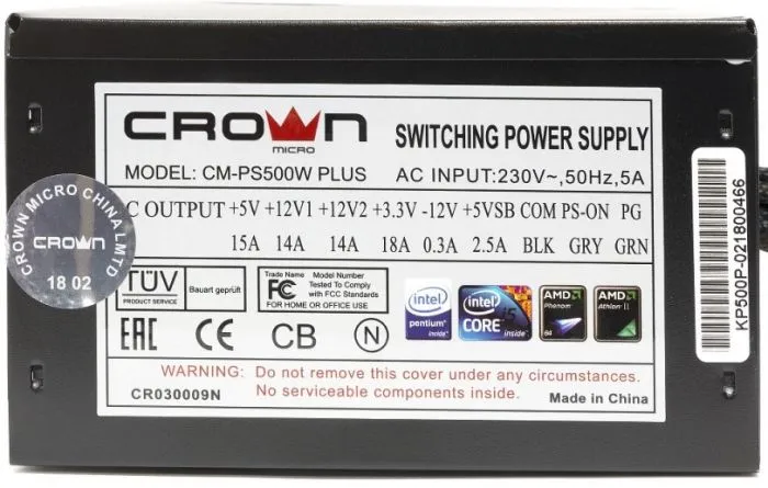 фото Crown CM-PS500W