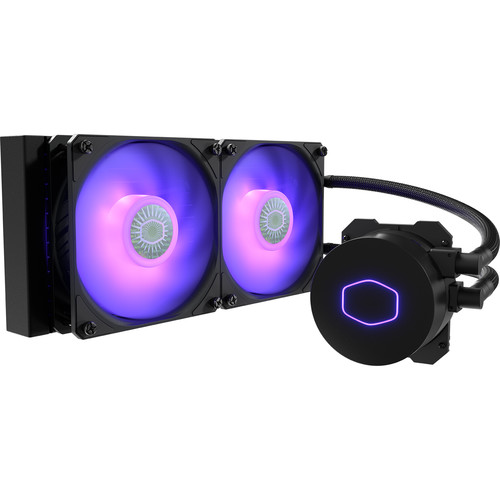 

Система охлаждения жидкостная Cooler Master MASTERLIQUID ML240L V2 RGB MLW-D24M-A18PC-R2 LGA2066/2011-v3/2011/115x/1366/AM4/AM3+/AM3/AM2+/AM2/FM2+/FM2, MASTERLIQUID ML240L V2 RGB