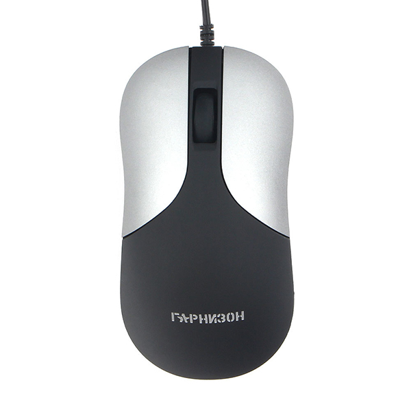 

Мышь Garnizon GM-215 черный/серый, USB, 1000dpi, 1.5 м, GM-215