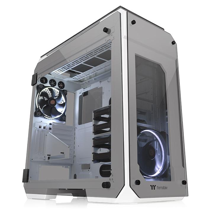 

Корпус eATX Thermaltake View 71 TG Snow Edition CA-1I7-00F6WN-00 белый, без БП, с окном, 2xUSB 2.0, 2xUSB 3.0, Audio, View 71 TG Snow Edition