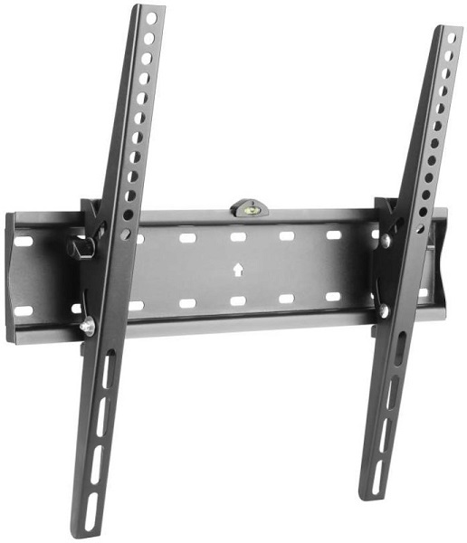 

Кронштейн настенный Ultramounts UM838T 32"-55", весом до 40кг. Возможен наклон до 12 градусов и подъем до 12 гр. Расстояние телевизора от стены 53 мм., UM838T