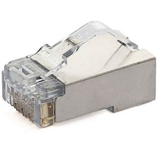 

Коннектор Panduit MPS588-C PAN-PLUG, RJ45 под FTP кабель Кат. 5, 8pin 24 AWG экран. (уп/100шт), MPS588-C