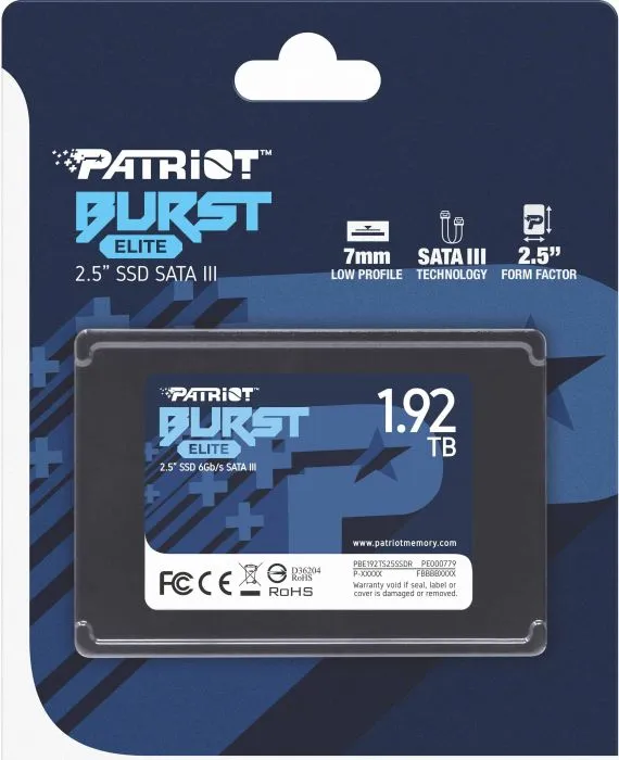 Patriot Memory PBE192TS25SSDR