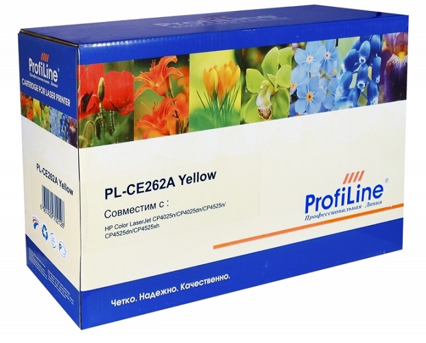 

Картридж ProfiLine PL-CE262A для принтеров HP CLJ CP4525DN/CP4525N/CP4525XH Yellow 11000 копий ProfiLine, PL-CE262A