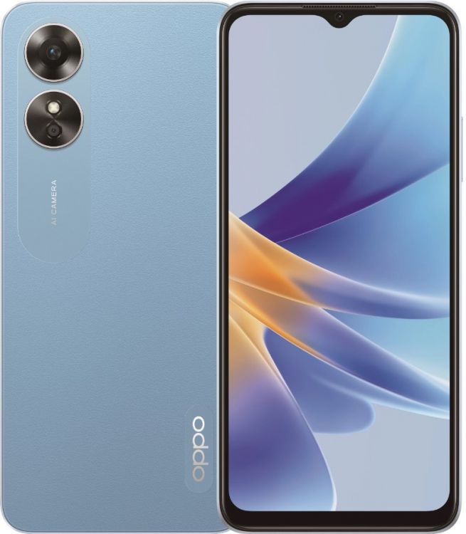 

Смартфон OPPO A17 4/64GB голубой, A17 4/64GB