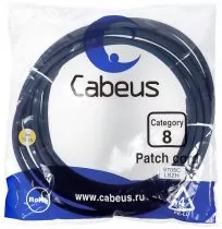 Cabeus PC-SSTP-RJ45-Cat.8-5m-LSZH