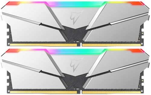 Модуль памяти DDR5 32GB (2*16GB) Netac NTSRD5P48DP-32S 4800Mhz, RGB, CL40, Silver