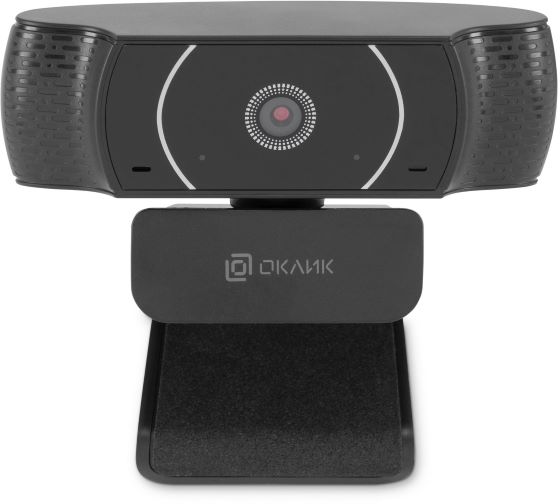 Веб-камера Oklick OK-C016HD черная 1Mpix (1280x720) USB2.0 с микрофоном (1919817) веб камера oklick оклик черный 1mpix 1280x720 usb2 0 с микрофоном