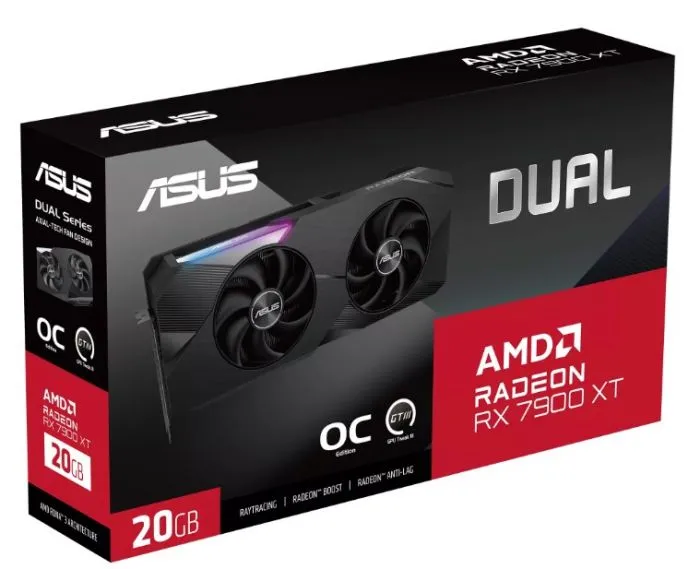 фото ASUS Radeon RX 7900 XT DUAL OC (DUAL-RX7900XT-O20G)