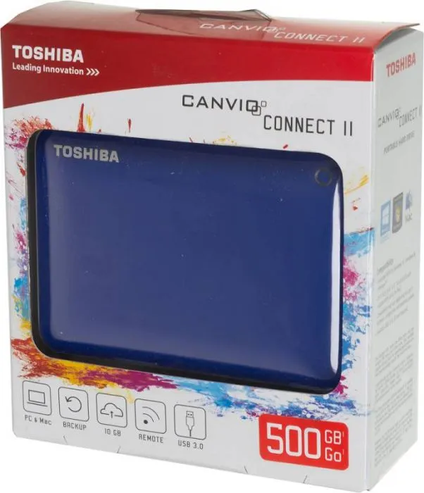 фото Toshiba Canvio Connect II 500GB