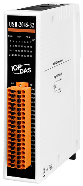 

Модуль ICP DAS USB-2045-32 CR 32 Sink-type Digital Output Channels with Overload Protection (RoHS), USB-2045-32 CR