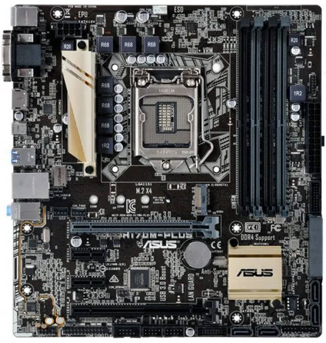 фото ASUS H170M-PLUS