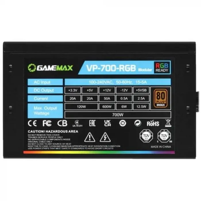 GameMax VP-700-RGB-MODULAR