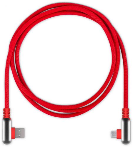 Кабель интерфейсный Rombica Digital Electron M Red MPQ-003 USB 2.0 - Micro-USB, красный