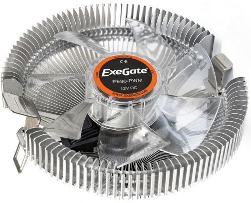 Кулер Exegate EE90-PWM EX286150RUS LGA775/1150/1151/1155/1156/1200/AM2/AM2+/AM3/AM3+/AM4/FM1/FM2/754