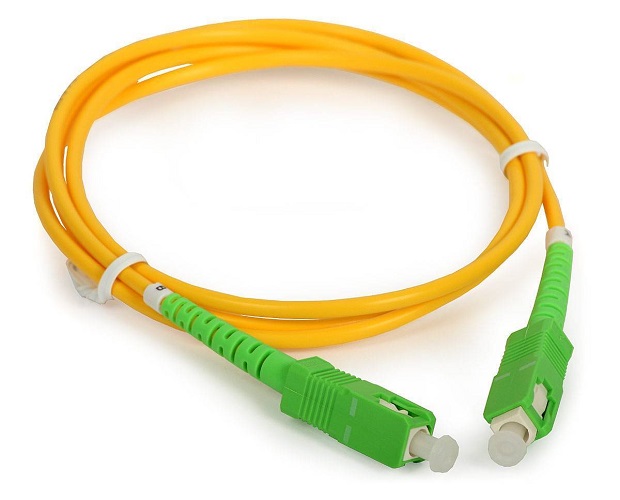 Патч-корд волоконно-оптический Vimcom SC-SC simplex 1m 9/125 LSZH 10 м sc lc apc патч корд оптоволоконный патч корд 2 0 мм pvc g657 волоконный джемпер sm ftth оптический кабель sc волоконный оптический кабель