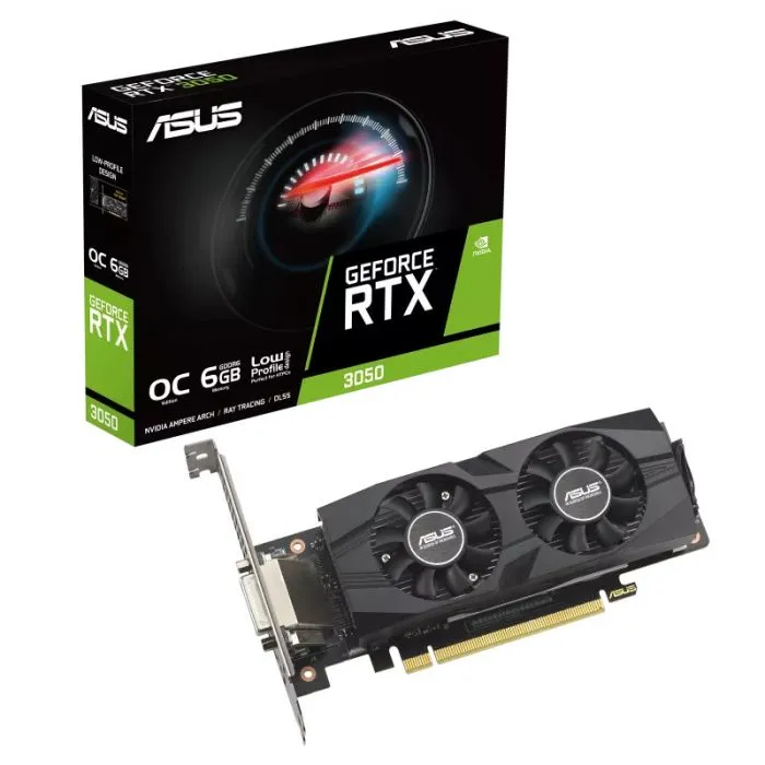 ASUS GeForce RTX 3050 (RTX3050-O6G-LP-BRK)