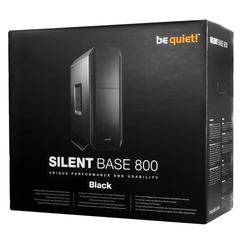 Be Quiet Silent Base 800 Black