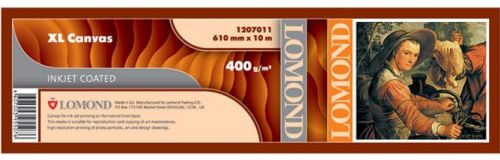 Бумага широкоформатная Lomond 1207011 Холст LOMOND XL Natural Canvas Dye - для струйной печати, роли