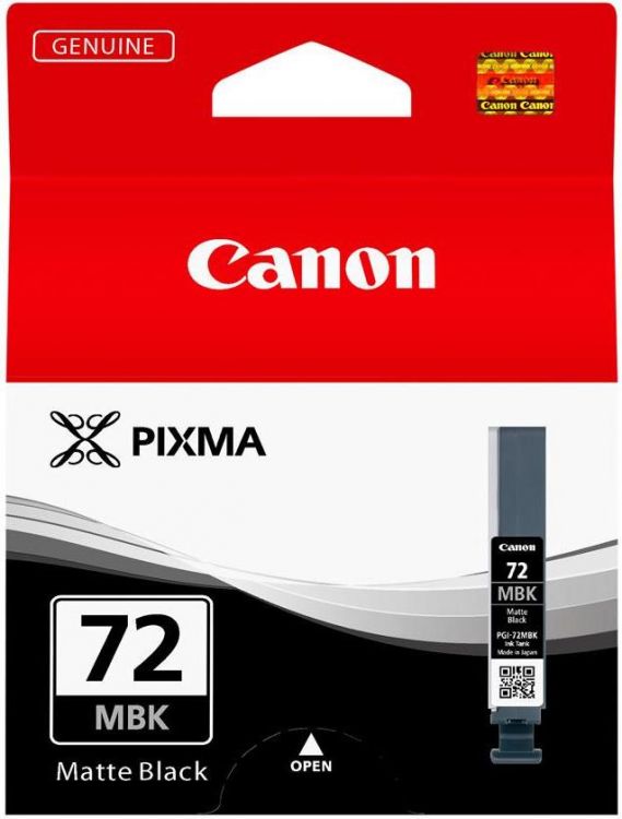 

Картридж Canon PGI-72MBK 6402B001 для PRO-10. Матовый чёрный. 1640 фотографий., PGI-72MBK