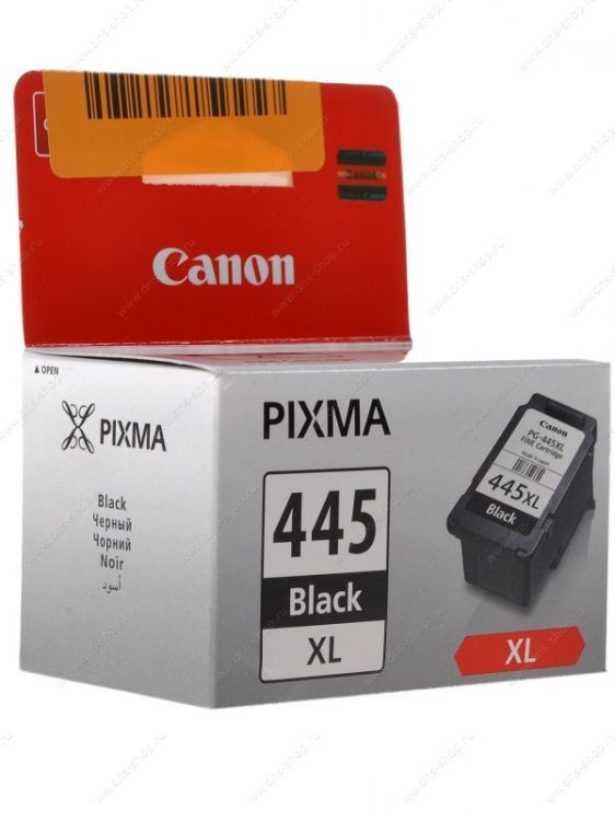 Картридж Canon PG-445XL 8282B001 для PIXMA MG2440/2540. чёрный 400 страниц.