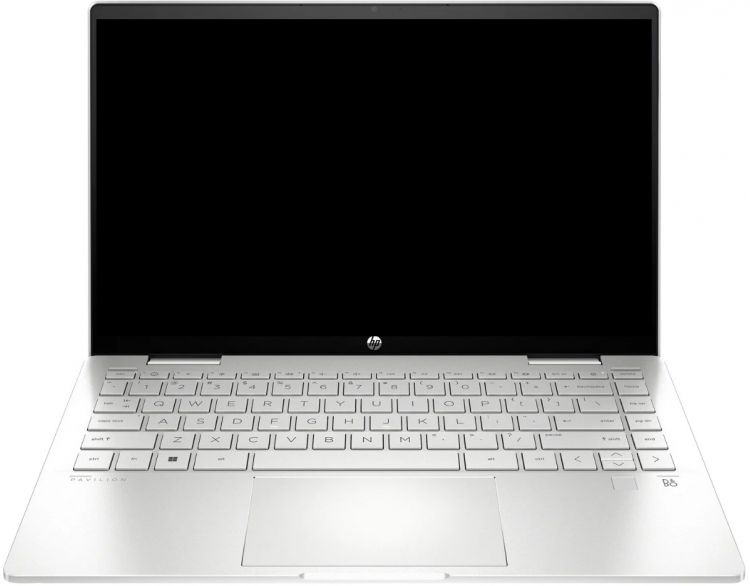 

Ноутбук HP Pavilion 14x360 14-ek0021ci 6J5V5EA i5-1235U/16GB/512GB SSD/noDVD/Iris Xe Graphics/14" FHD/Touch/Cam/WiFi/FPR/noOS/Natural silver/RU keyboa, Pavilion 14x360 14-ek0021ci