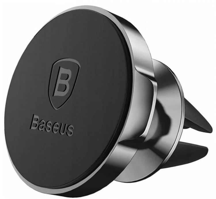 Держатель автомобильный Baseus SUER-A01 Small Ears Series Magnetic suction (Air outlet type) black