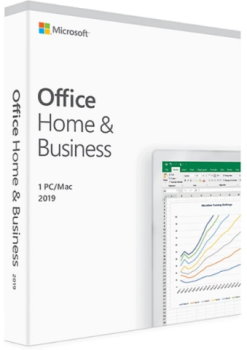 ПО Microsoft Office Home and Business 2019 English Only Medialess