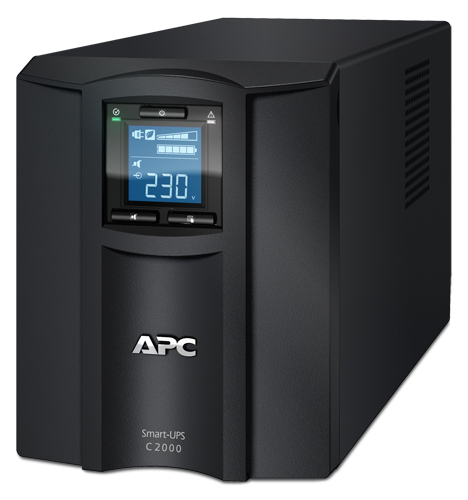 Источник бесперебойного питания APC SMC2000I Smart-UPS C 2000VA/1300W, 230V, Line-Interactive, LCD