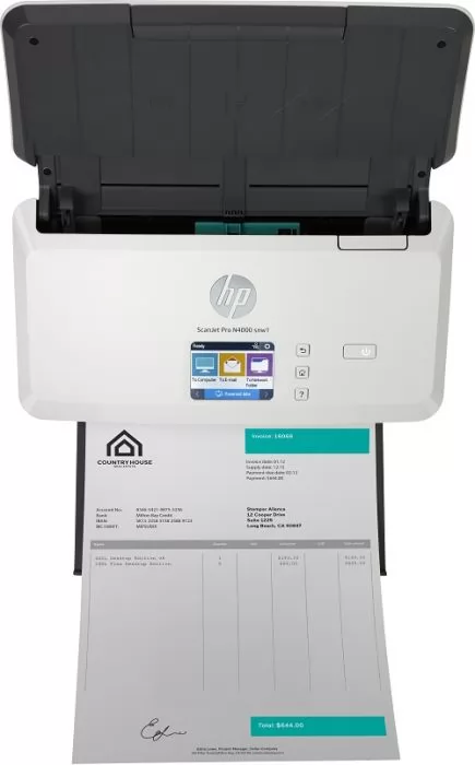 HP ScanJet Pro N4000 snw1