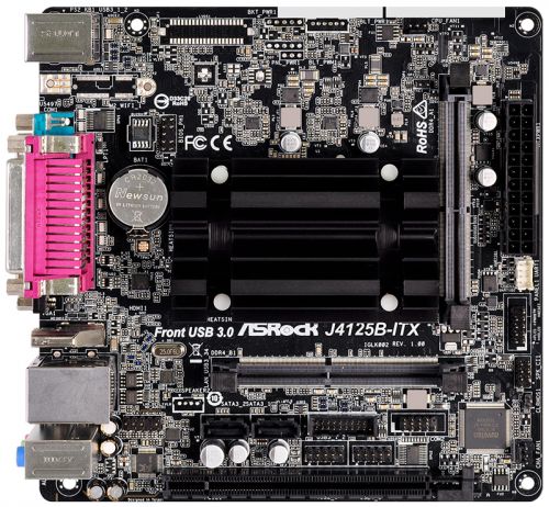 Материнская плата mini-ITX ASRock J4125B-ITX