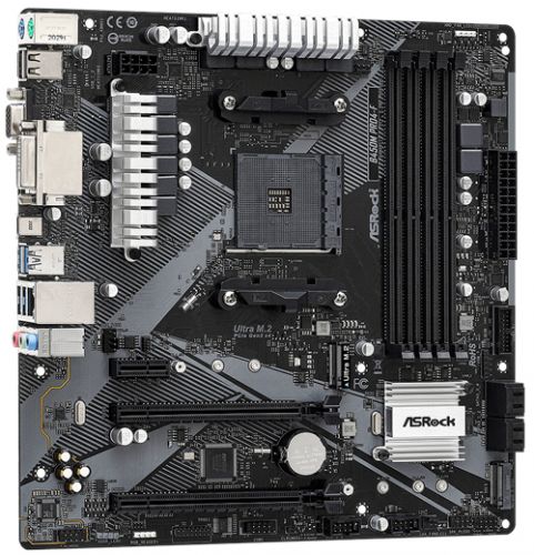 Материнская плата mATX ASRock B450M PRO4-F R2.0