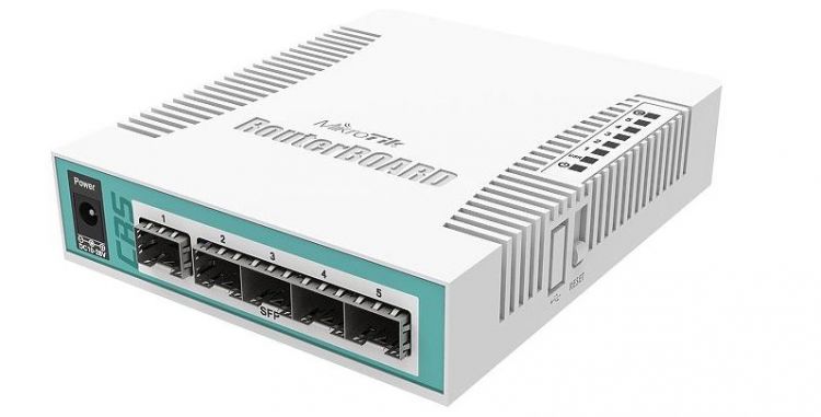 

Коммутатор Mikrotik CRS106-1C-5S уровень лицензии RouterOS:5,11 - 30 V, порты: 5x 1.25G Ethernet SFP cage (Mini-GBIC; SFP module not included), DDMI s, CRS106-1C-5S