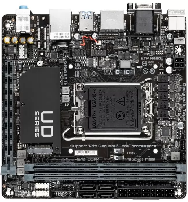 фото GIGABYTE H610I DDR4