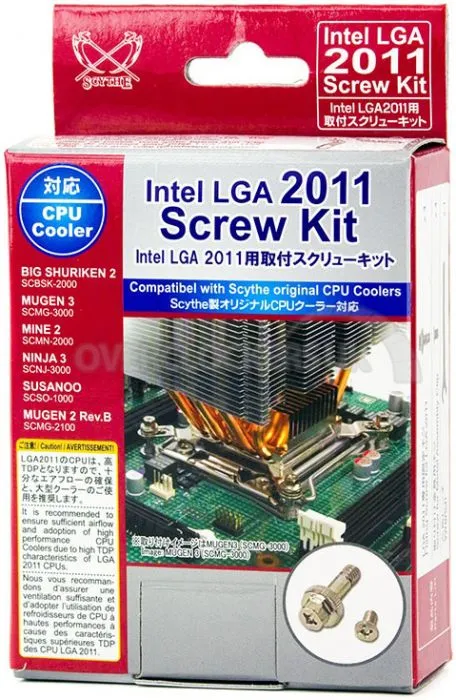 фото Scythe Screw Kit for Intel LGA 2011