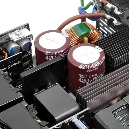 Блок питания ATX Thermaltake Toughpower iRGB PLUS 1250W Titanium PS-TPI-1250DPCTEU-T 1250W v2.4, EPS v2.92/A-PFC/вентилятор 140мм RGB/80+ Platinum - фото 9
