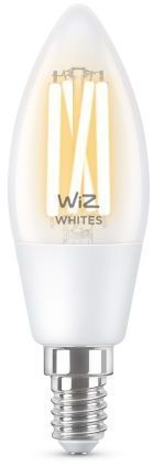 Лампа WiZ 929003017601 умная, Wi-Fi, 470lm, 40W, C35, E14, 927