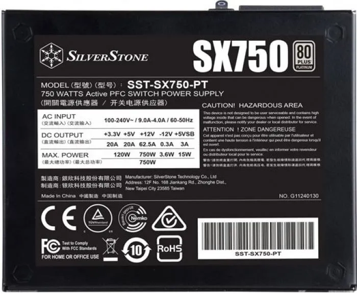 SilverStone SX750-PT