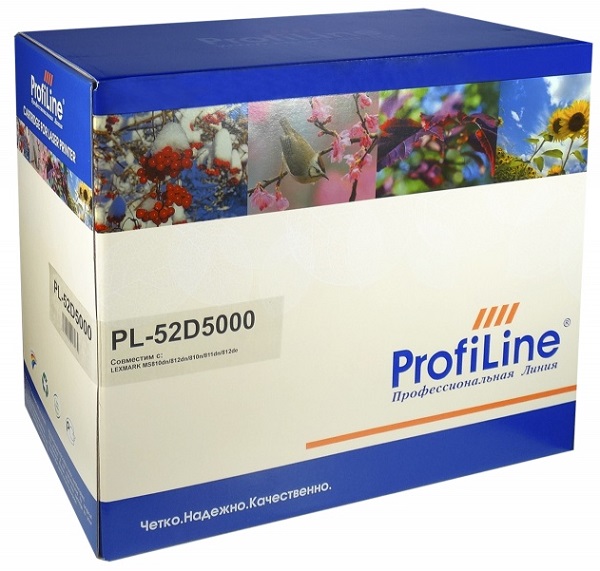 Картридж ProfiLine PL_52D5000 для Lexmark MS810/MS811/MS812/MS810de/MS810dn/MS810n/MS810dtn/MS811n/MS811dtn/MS812dn 6000 копий чип elp lexmark ms810 ms811 ms812