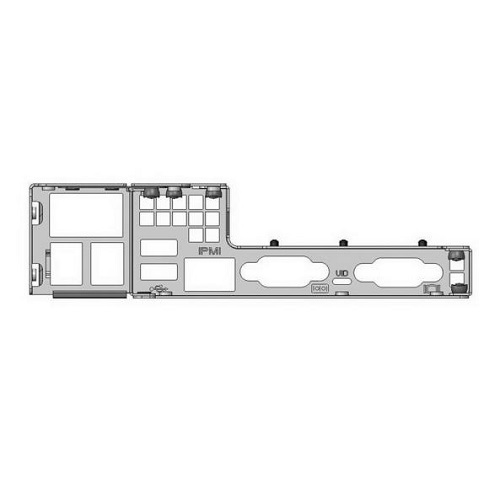 

Заглушка Supermicro MCP-240-81909-0N Rear Window Ultra I/O, MCP-240-81909-0N