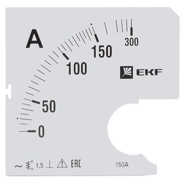 

Шкала сменная EKF s-a961-150 для A961 150/5А-1,5, s-a961-150