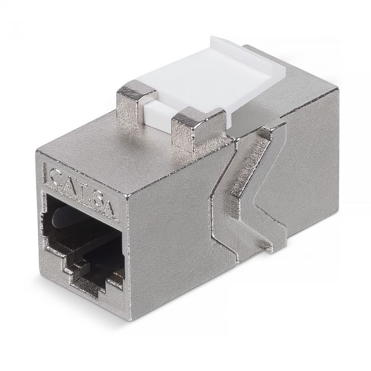 

Адаптер проходной Cabeus CA-8P8C-C6A-SH RJ45-RJ45/8p8c, кат 6, экранированный, CA-8P8C-C6A-SH