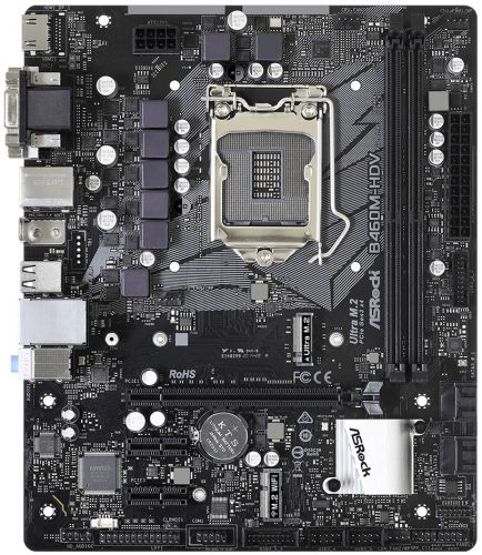 Материнская плата mATX ASRock B460M-HDV