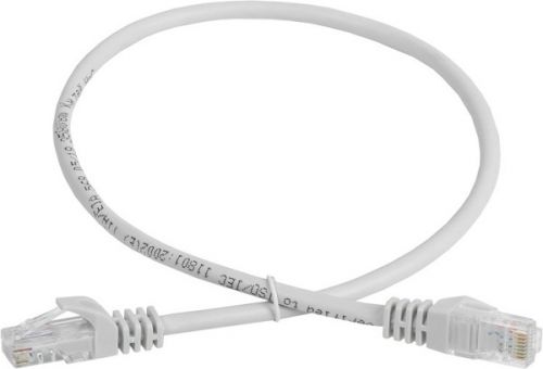 

Кабель патч-корд U/UTP 5e кат. 5м ITK PC01-C5EU-5M-G, PC01-C5EU-5M-G
