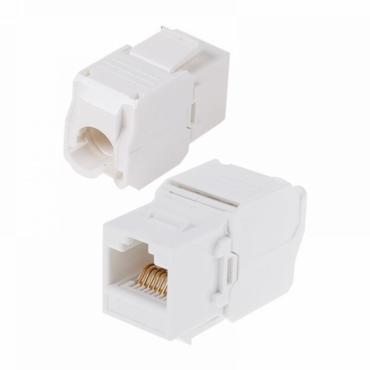 

Коннектор Rexant 05-1052 джек гнездо RJ45 8Р8С быстрозажимной ручной, 05-1052