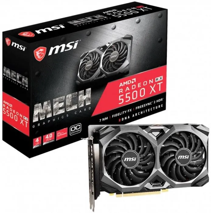 фото MSI Radeon RX 5500 XT