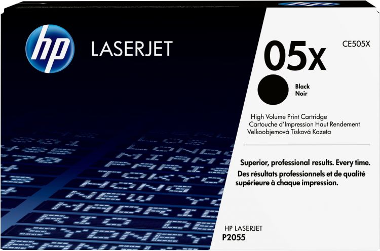 

Картридж HP 05X CE505X для принтера LaserJet P2055d/P2055dn, 05X