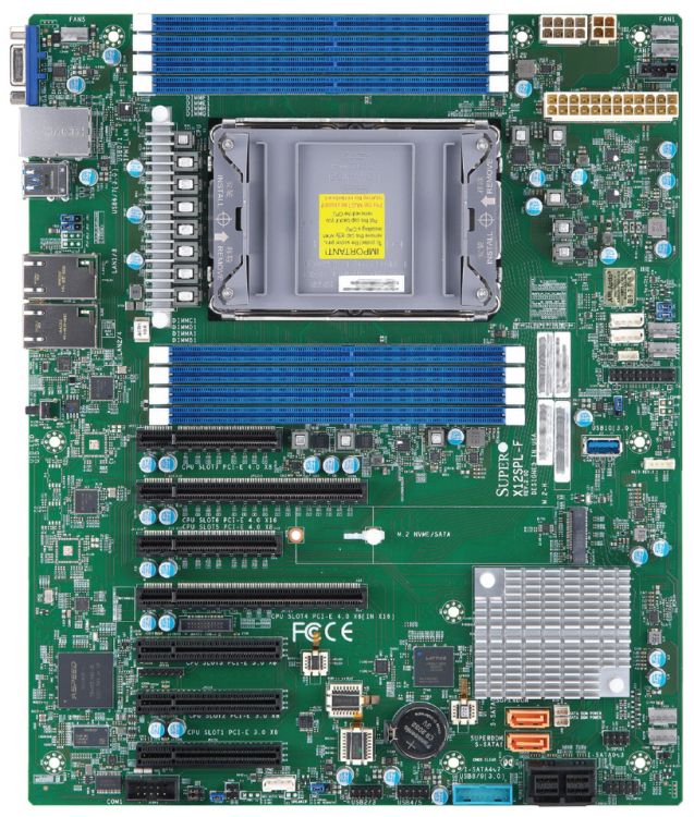 

Материнская плата ATX Supermicro MBD-X12SPL-F-B (LGA4189, C621A, 8*DDR4(3200), 10*SATA 6G RAID, M.2, 7*PCIE, 2*Glan, 2*USB 3.2, VGA, COM), MBD-X12SPL-F-B