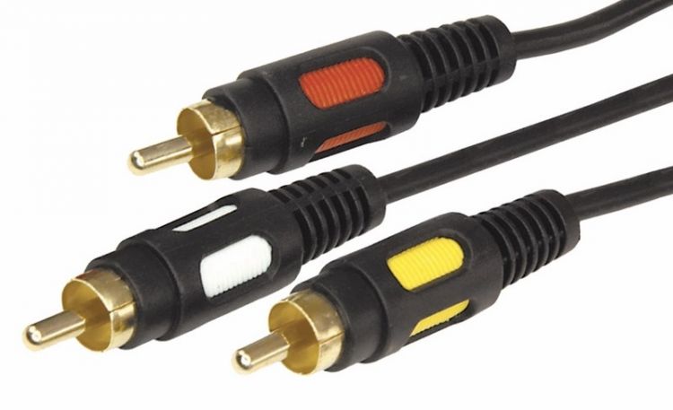 

Кабель Rexant 17-0214 3RCA Plug - 3RCA Plug, 3м (GOLD), 17-0214