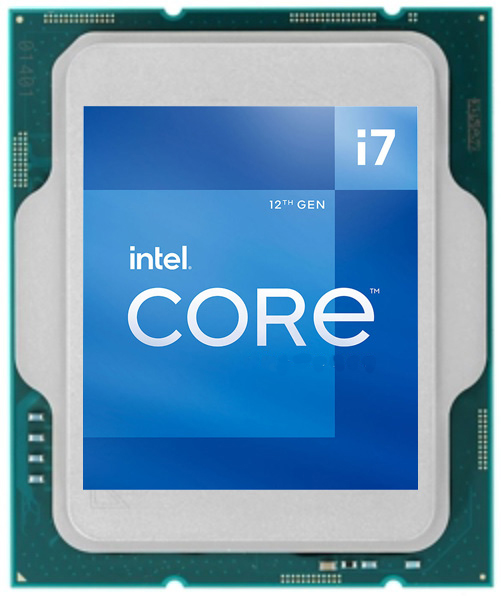 Процессор Intel Core i7-12700F CM8071504555020 Alder Lake 12C/20T 2.1-4.9GHz (LGA1700, L3 25MB, 7nm, TDP 180W) w/o graphics OEM